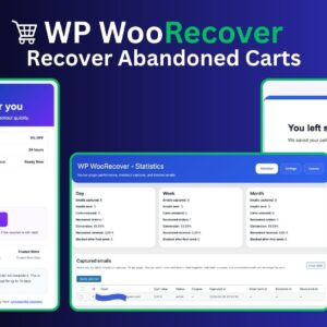 WP WooRecover 1 Month License