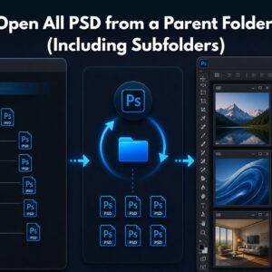 Open All PSD from Folders & Subfolders in Photoshop